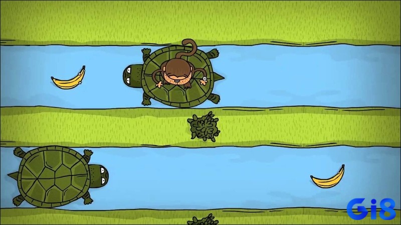 Game Codemonkey sở hữu đồ họa 2D với màu sắc tươi sáng, bắt mắt
