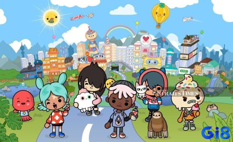 Toca Life World cho phép tùy chỉnh nhân vật đa dạng