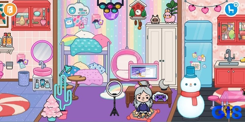 Toca Life World có kho nội thất phong phú