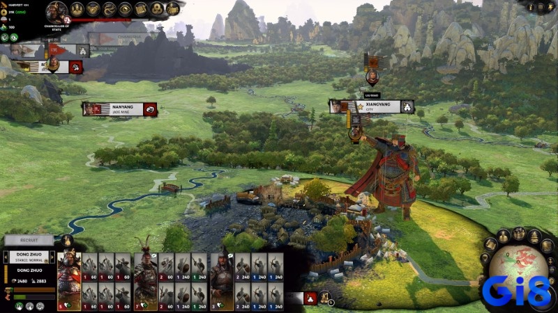 Total War: Three Kingdoms - Trải nghiệm Tam Quốc rực lửa qua trận chiến thời gian thực và chiến lược theo lượt sâu sắc