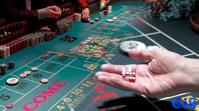 Luật chơi cơ bản trong craps – Đặt cược theo kết quả hai viên xúc xắc để xác định thắng thua
