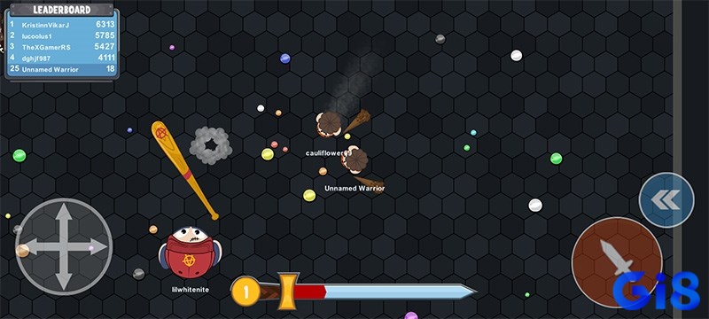 Game Evowars.io có lối chơi chiến đấu sinh tồn hấp dẫn