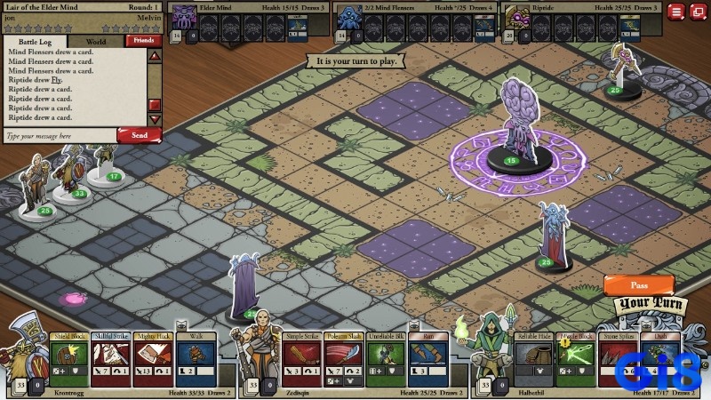 Game chiến thuật thẻ bài đòi hỏi người chơi không chỉ có chiến lược mà còn sáng tạo trong cách xây dựng bộ bài.