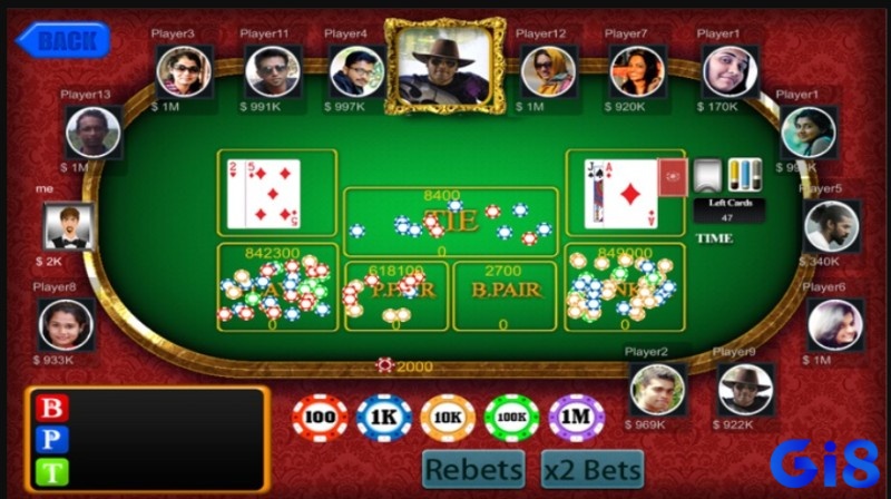 Đặt cược cửa Player – không trừ hoa hồng, dễ tính toán lợi nhuận, phù hợp cho người chơi mới