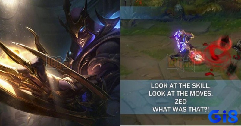 Zed đã chọn con đường bóng tối, khởi đầu cho hành trình trở thành sát thủ vô hình